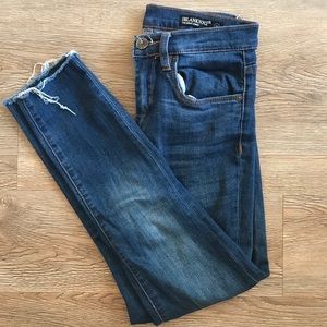skinny dark wash jeans